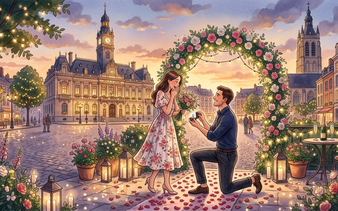 Demande en mariage à Tourcoing : 7 idées romantiques pour un « oui » inoubliable